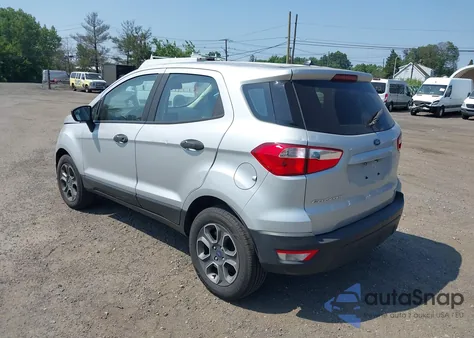 2019 Ford Ecosport S из США, поврежденный, VIN MAJ3S2FE9KC309396